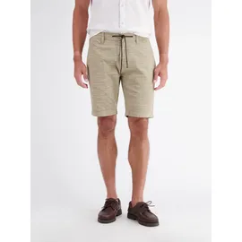 Lerros Chinoshorts LERROS "Sommerliche Chino-Shorts aus reiner Baumwolle mit Tunnelzug", Herren, Gr. 32, medium kitt, 100% Baumwolle, Hosen Chinoshorts