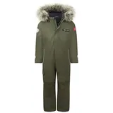 Trollkids Schneeanzug Kirkenes Dunkle Olive/Marine, olivgrün|navyblau 122-128 cm 7-8J