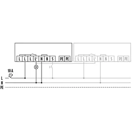 ESYLUX Deckenbewegungsmelder EB,230V 360Gr, 8m MD-CE 360i/8