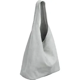 CASPAR Modell No.767 Shopper Wildleder Hell Grau