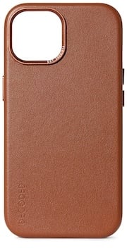 Preisvergleich Produktbild Decoded Leather Backcover für iPhone 15 Tan