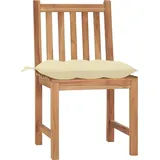 vidaXL Gartenstuhl 24 x 48 x 90 cm braun 2 St.