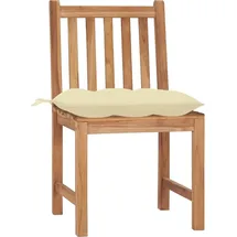 vidaXL Gartenstuhl 24 x 48 x 90 cm braun 2 St.