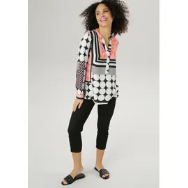 Aniston SELECTED ANISTON SELECTED, Damen, Gr. 40, N-Gr, schwarz, Denim/Jeans, Obermaterial: 66% Baumwolle, 31% Polyester, 3% Elasthan, unifarben, figurbetont ca. Mitte Wade, Jeans Straight-Jeans, in verkürzter cropped Länge