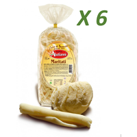 „ABATIANNI“ 3 KG maritati 100% italienische Hartweizengrießnudeln (6 x 500 g)