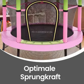Songmics Trampolin 174 cm Rosa