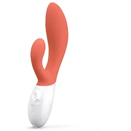 LELO Ina 3 Dual-Action Rabbit-Vibrator - Koralle