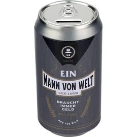 SHEEPWORLD Bier-Spardose "Ein Mann von Welt braucht immer Geld"