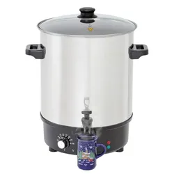 Glühwein- und Heißwasserkessel 30 Liter Glühweinstand Einkochkessel Weihnachtsmarkt Neumärker