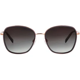 Marc O'Polo Sonnenbrille MARC O'POLO "Modell 508000", Damen, rosa (rosé, lila), leicht glänzend, metallic, Sonnenbrillen Sonnenbrille, Form Butterfly, Logoschriftzug auf Bügel, Kombifassung