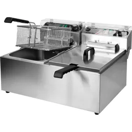 Yato Gastro Fritteuse 2x11,5L 2x5000W 490x595x360mm 380-400V