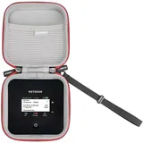 RLSOCO Tasche für Netgear Nighthawk M3/M6 Pro/M6/M2/M5/M7 Pro Mobiler WLAN Router MH3150/MR6450/MR6150/MR2100 /MR5200/MR6500 Tragbarer WLAN-Hotspot (Nur Tasche)