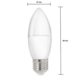 Spectrum LED-Kerzenlampe E27 1W 3000K warmweiß