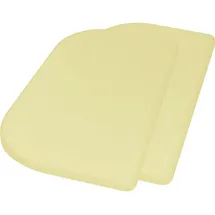 Playshoes Jersey-Spannbettlaken 89x51 cm 2er Pack, Gelb