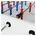 Fußballtisch-Bumper 16 Schwarz 2 7 x 2 7 x 3 TPE
