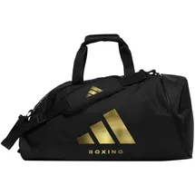 adidas Sporttasche goldfarben/schwarz M