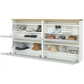 Möbel Kraft VORTINA Hängeschrank 160,00 x 83,00 x 31,00 cm Weiß