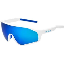 Sportbrille Shifter Brown Blue Cat 3 white shiny EINHEITSGRÖSSE