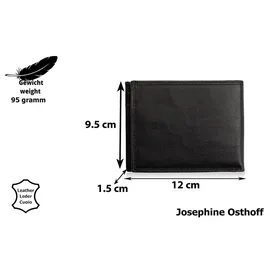 Josephine Osthoff Handtaschen-Manufaktur Josephine Osthoff Geldbörse schwarz