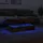 vidaXL Couchtisch mit Led-leuchten Räuchereiche 90x50x40 cm, - vidaXL