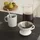 Alessi Slow coffee Set transparent/weiß