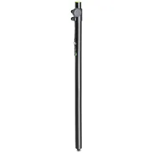 Gravity SP 2342 B Verstellbares Distanzrohr 35 mm auf M20, 1800 mm, 1,8 m maximale Höhe, Schwarz