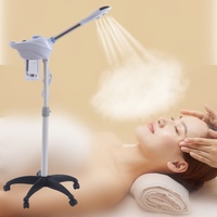 Bedampfer Kosmetik Ozon Gesichtssauna Höhenverstellbar Dampfgerät für Salon Home Spa Mitesser entfernen Hautalterung Ermäßigen SPA, 750W