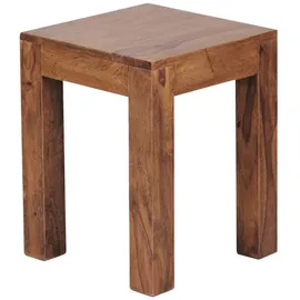 Wohnling Beistelltisch Sheesham 35 x 45 x 35 cm