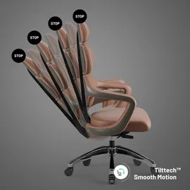 Diablo Chairs V-Modular Öko-Leder Braun