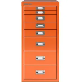 BISLEY MultiDrawer Schubladenschrank 27,9 x 38 x 59 cm orange