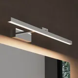 doporro LED Badlampe Spiegellampe 4000K Badezimmer Lampe 180° Drehbar Chrom 14W Strahlenschön