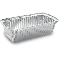 100x Alu-Servierschale Aluschale Grillschale  900ml 218x112x60mm