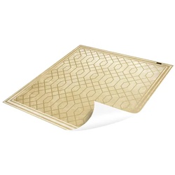 mySPOTTI Vinyl Teppich »Elly«, BxL:68 cm x 68 cm, beige