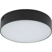 Licht-Erlebnisse Deckenleuchte LED rund D: 16 cm Schwarz warmweiß