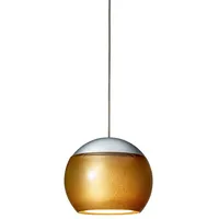 Oligo Balino Pendelleuchte 1-flammig LED / unsichtbar höhenverstellbar, chrom matt/gold glänzend