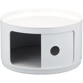 Kartell Componibili rund weiß