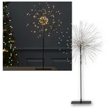 Star Trading 3D-LED-Standstern Schwarz 2 St.