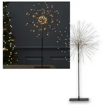 Star Trading 3D-LED-Standstern Schwarz 2 St.