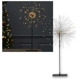 Star Trading 3D-LED-Standstern Schwarz 2 St.