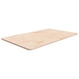 vidaXL Waschtischplatte 100x60x1,5 cm Massivholz Unbehandelt