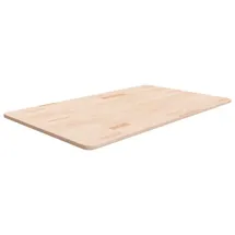 vidaXL Waschtischplatte 100x60x1,5 cm Massivholz Unbehandelt