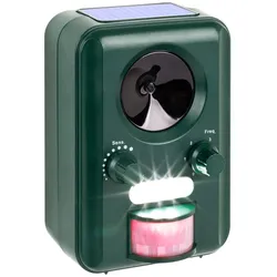 VOSS.sonic 2000 Ultraschall Abwehr (Solar + Blitzlicht)  Katzenschreck, Katzenabwehr, Hundeschreck