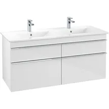 Villeroy & Boch Waschtischunterschrank 4 Auszüge 125,3 x 59,0 x 50,2 cm Glossy White
