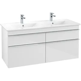 Villeroy & Boch Waschtischunterschrank 4 Auszüge 125,3 x 59,0 x 50,2 cm Glossy White