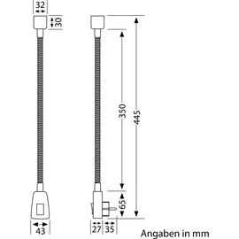 ledscom.de Steckdosenlampe 468lm 30° 5W E14 warm-weiß 1 St.
