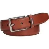 Tommy Hilfiger Ledergürtel »Business 3.5 cm«, mit Logoschriftzug, Gr. 110, Winter Cognac, , 35251568-110