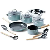 GreenPan Mayflower 13 tlg. Kochtopf Bratpfanne Kasserolle Set Antihaft Induktion