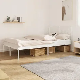 vidaXL 120 x 200 cm Weiß