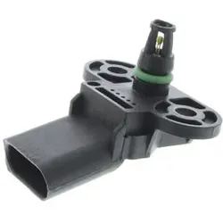 VEMO Sensor, Ladedruck Original Qualität Ansauglufttemperatur,Sensor, Ladedruck,Sensor, Saugrohrdruck,Luftdrucksensor, Höhenanpassung 4-polig für SKOD