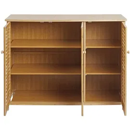 Mendler Highboard 81 x 97 x 34 cm Braun